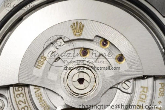 Steel Oyster DateJust 36 Textured Dial V2 on 904L JDF Blue VR3235 SS Bracelet 0228